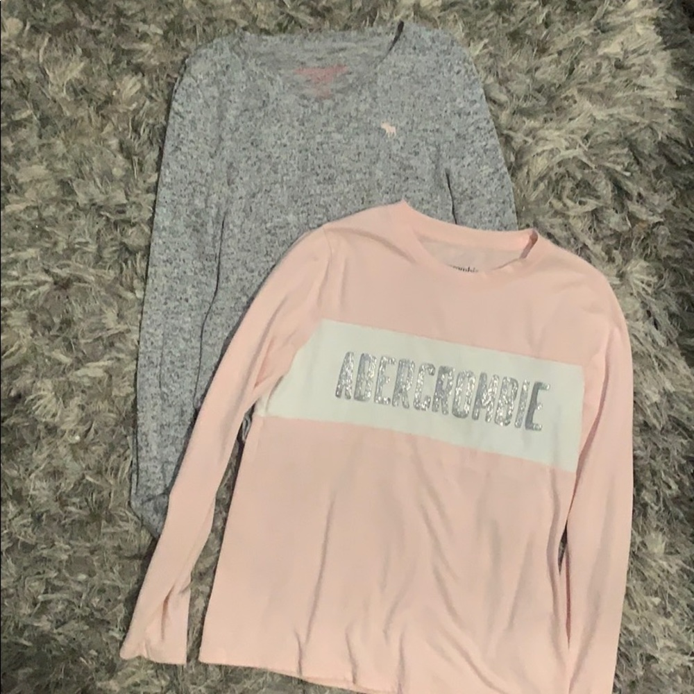 Bundle! Two Abercrombie long sleeve tshirts